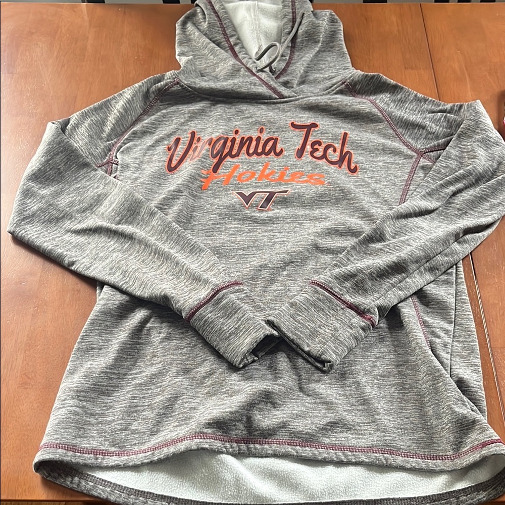 Virginia Tech Hokies Gray Hoodie